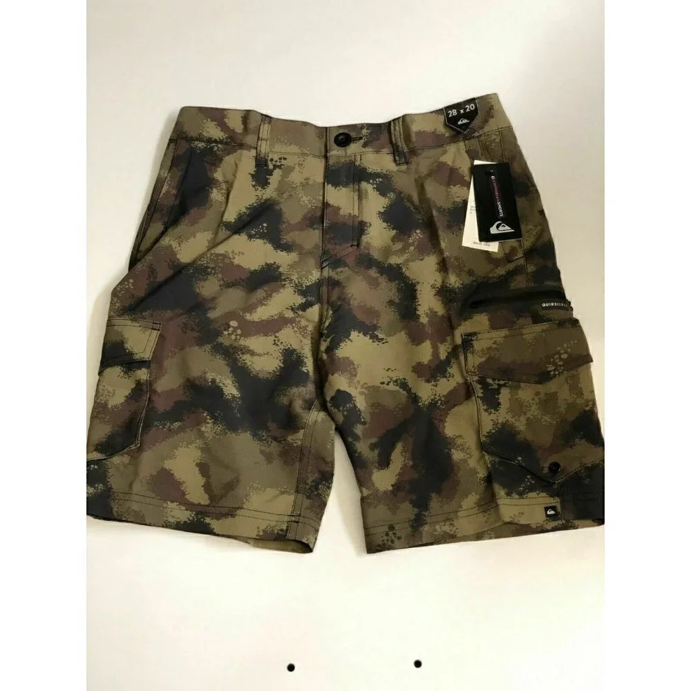 Quiksilver Twill 4 Way Stretch Amphibian Shorts 28 - Picture 10 of 12